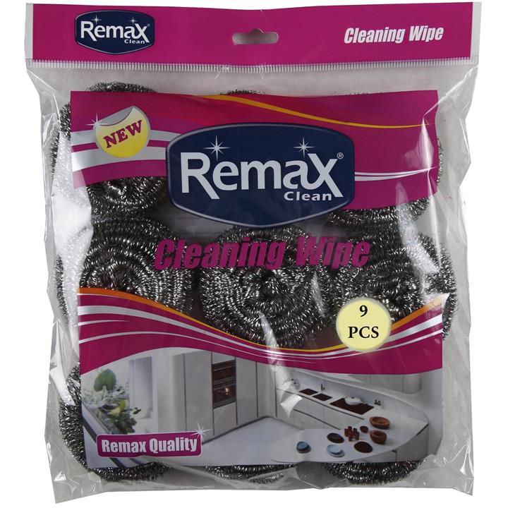 سیم ظرفشویی ریمکس مدل Stainless steel بسته 9 عددی